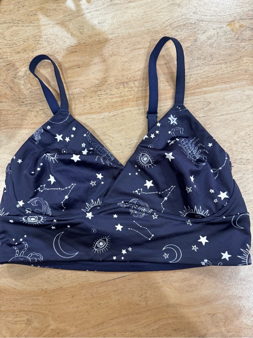 Adore Me Navy Celestial Print Bralette
Sz. S Intimates Goth Loungewear